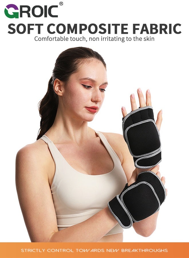 GROIC 1 PC Wrist Weights with Thumb Loops for Men Women ClosuresComfortable & Secure  Wrist Weights for Walking, Running, Cardio，1KG - Image 5