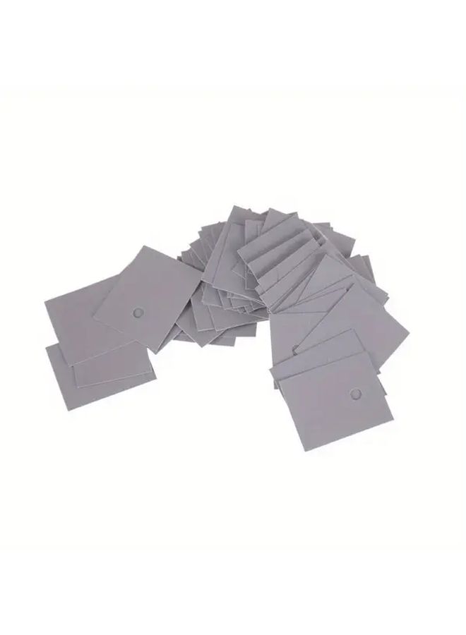 50 قطعة ورق عازل حراري من السيليكون 20×25 مم لتبديد الحرارة TO247 - Image 2
