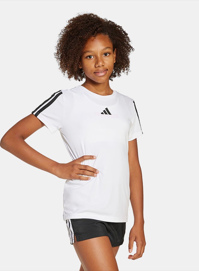 Adidas Training Essentials 3-Stripes Tee Kids - Image 1