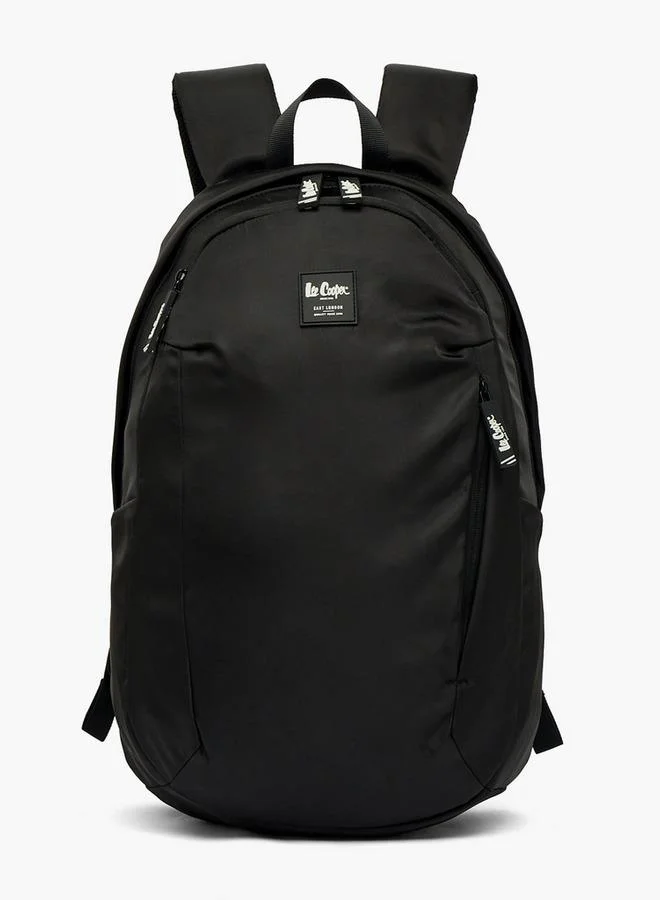 Lee Cooper Solid School Backpack For Kids 13 Years+ With Padded Shoulder Straps