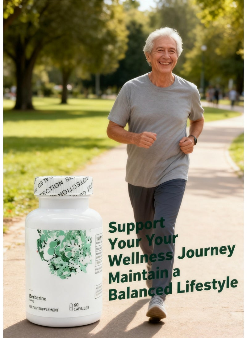 Berberine-500 With Thorne Research - Botanical Compound To Support Sugar Metabolism - 60 Capsules - Image 2