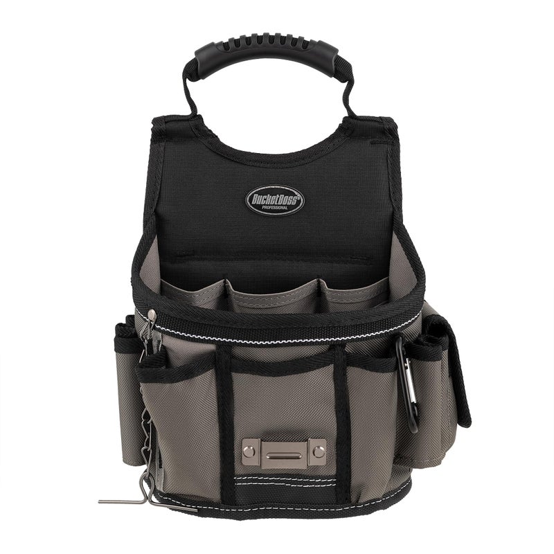 Bucket Boss Sparky Utility Pouch Pouches Professional Series 55300 Gray