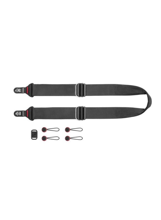 Peak Design Slide, Mirrorless Camera Strap, Black V3 (SL-BK-3)  - Image 1