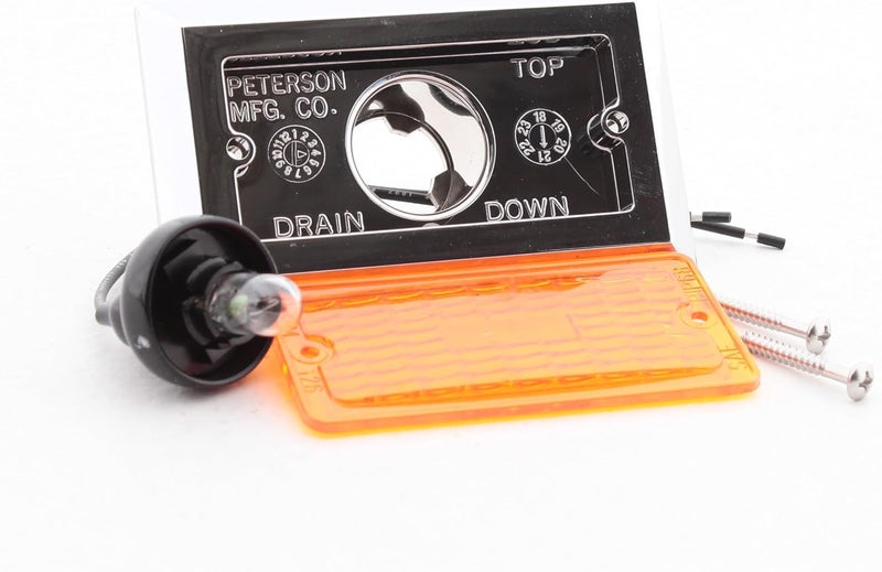 Perterson Peterson Manufacturing V126A Amber Clearance Light - Image 2