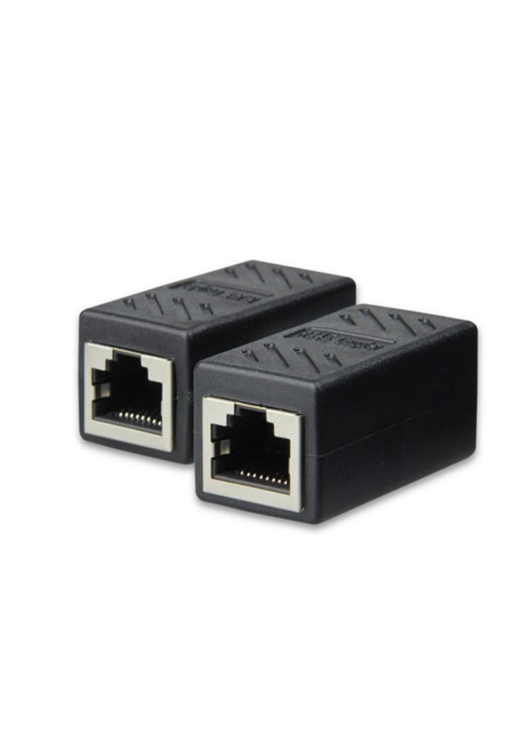 Generic - RJ45 Ethernet Cable Connector Cat5/Cat6 Shielded Extension - Image 1