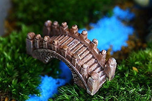 Chocozone Pack of 6 Bridge Miniatures for Garden Decoration Home Décor Landscape Indoor Garden (4cm) - Image 4