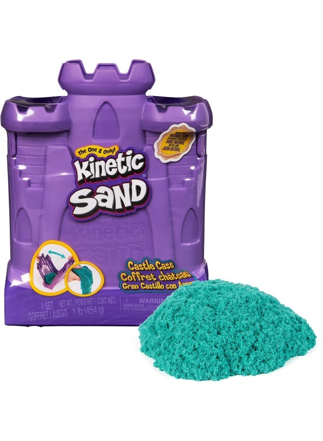 Kinetic Sand مجموعة لعبة قلعة الرمل الحركي (أزرق، 400 جرام) - Image 5