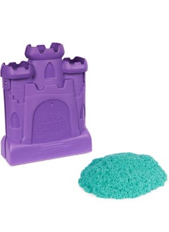 Kinetic Sand Kinetic Sand Castle Case Playset (Teal, 400g)  - Image 2