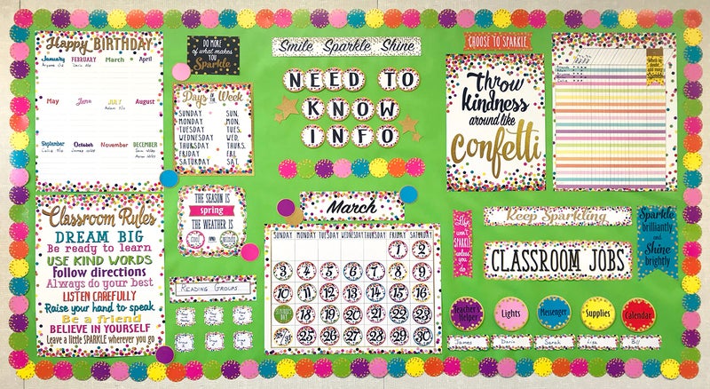 Teacher Created Resources Lime Better Than Paper Bulletin Board Roll (77371) - Image 2