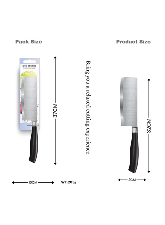 Feelings Stainless Steel Knife with Black Handle 19cm RC-KQ0793  - Image 2