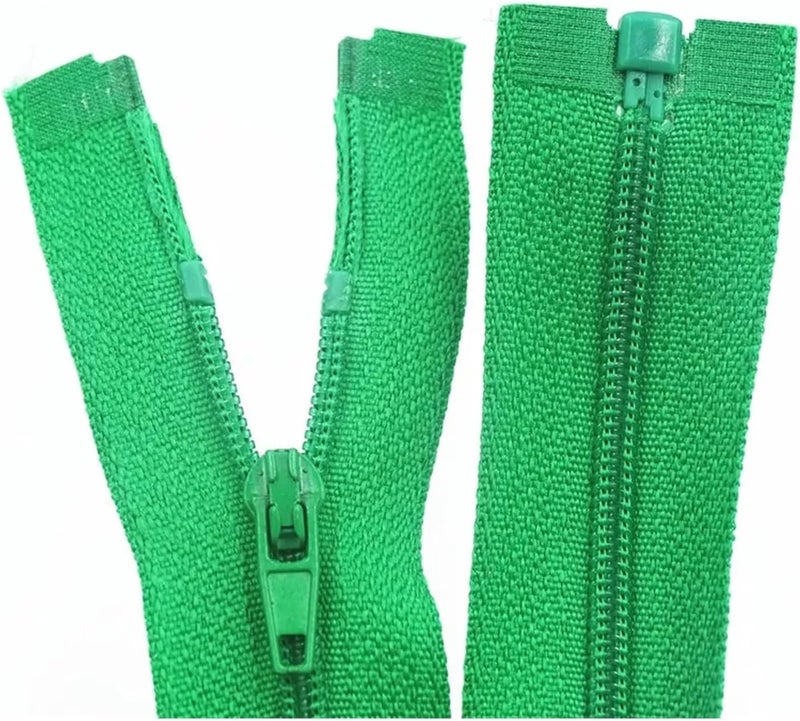 Zips 2PCS Zips 5Pcs Zipper Open End 20Cm-60Cm Suitable for Garment Sewing Process(Lake Blue,30CM) - Image 3