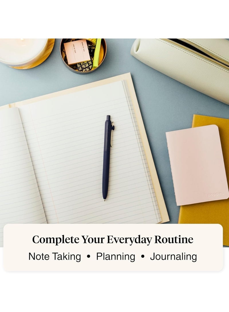 Uniball 1-Piece Zento Retractable Rollerball Pen 0.7mm Tip Blue Ink Coastal Barrel - Image 4