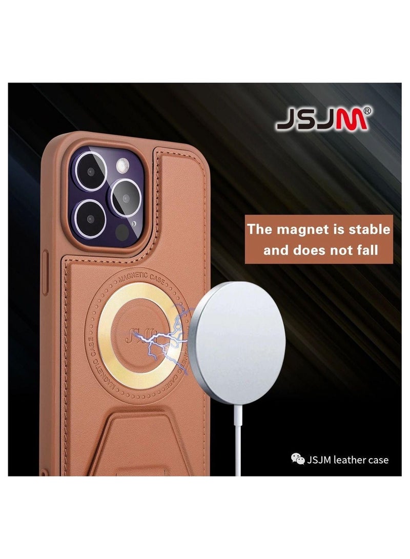 JSJM 13 Pro Max Protective Grip Leather Back Cover - Image 3