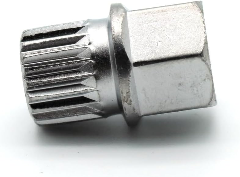TEMO Abc9/21Pt Wheel Lock Lugnut Anti-Theft Lug Nut Screw Removal Key Socket S3057 for Vw Audi - Image 2