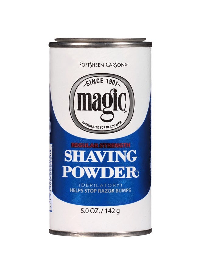 Magic U/S Magic Shave Pwd Blue Size 5Oz Beauty Enterprises Magic Regular Strength Shaving Powder Blue 15 5Oz  - Image 2