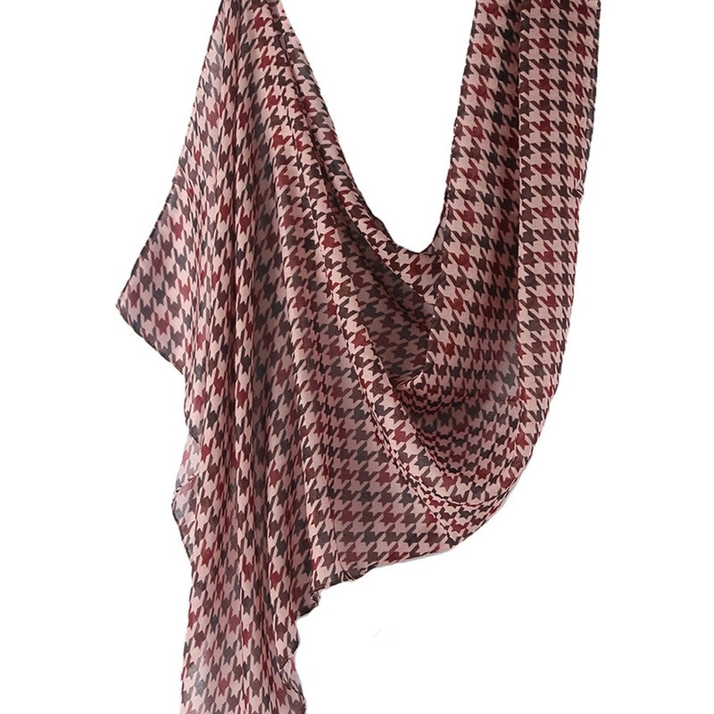 Best-Selling Watercolor Tie-Dye Cotton Scarf - Satin Polyester Long Wrap, Turkish Headscarf