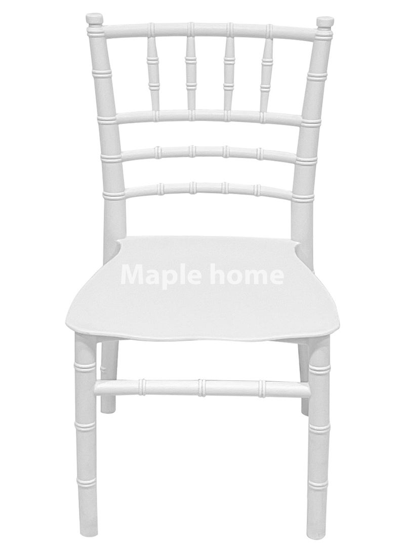 ميبل لديكور المنزل Maple Home Stackable Plastic Children Chair Learning Durable Waterproof Kid-friendly Stool Furniture  - Image 3