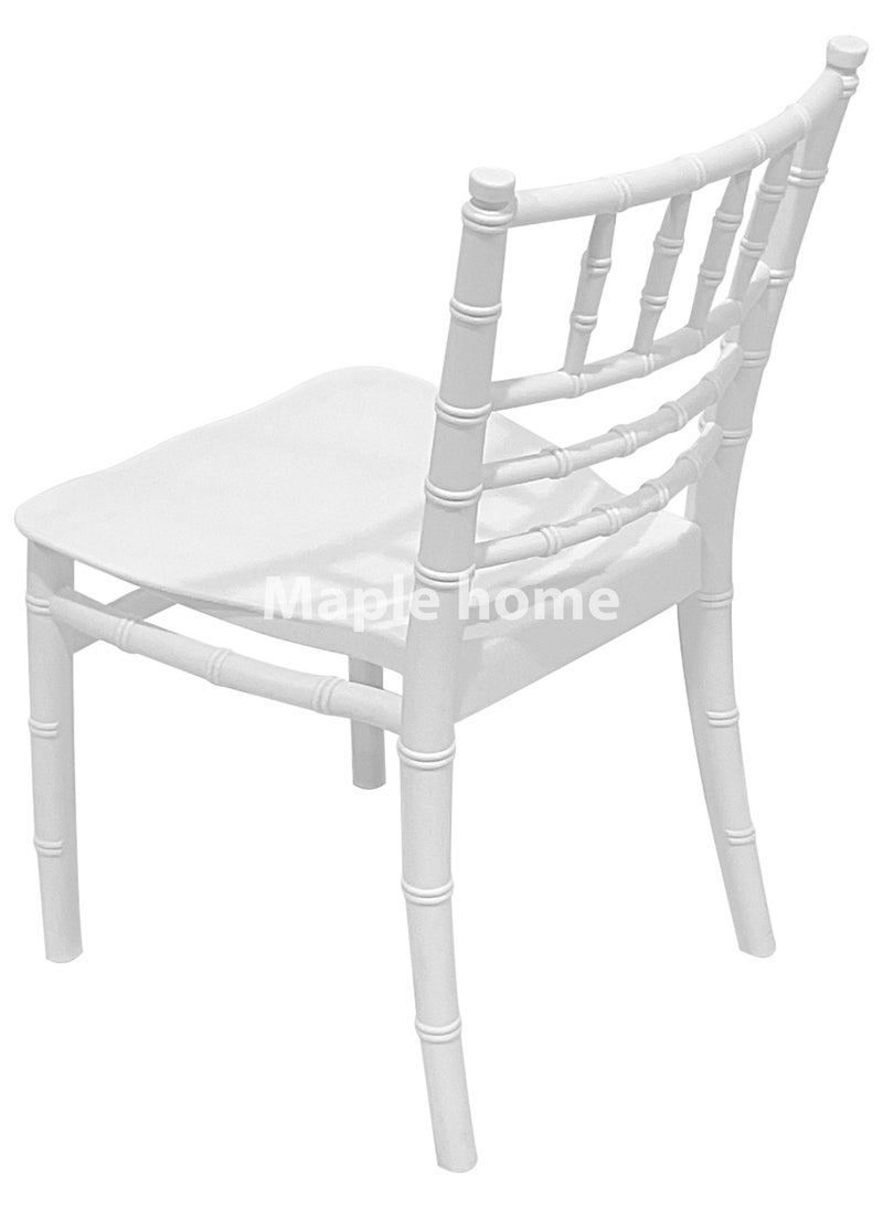 ميبل لديكور المنزل Maple Home Stackable Plastic Children Chair Learning Durable Waterproof Kid-friendly Stool Furniture  - Image 4