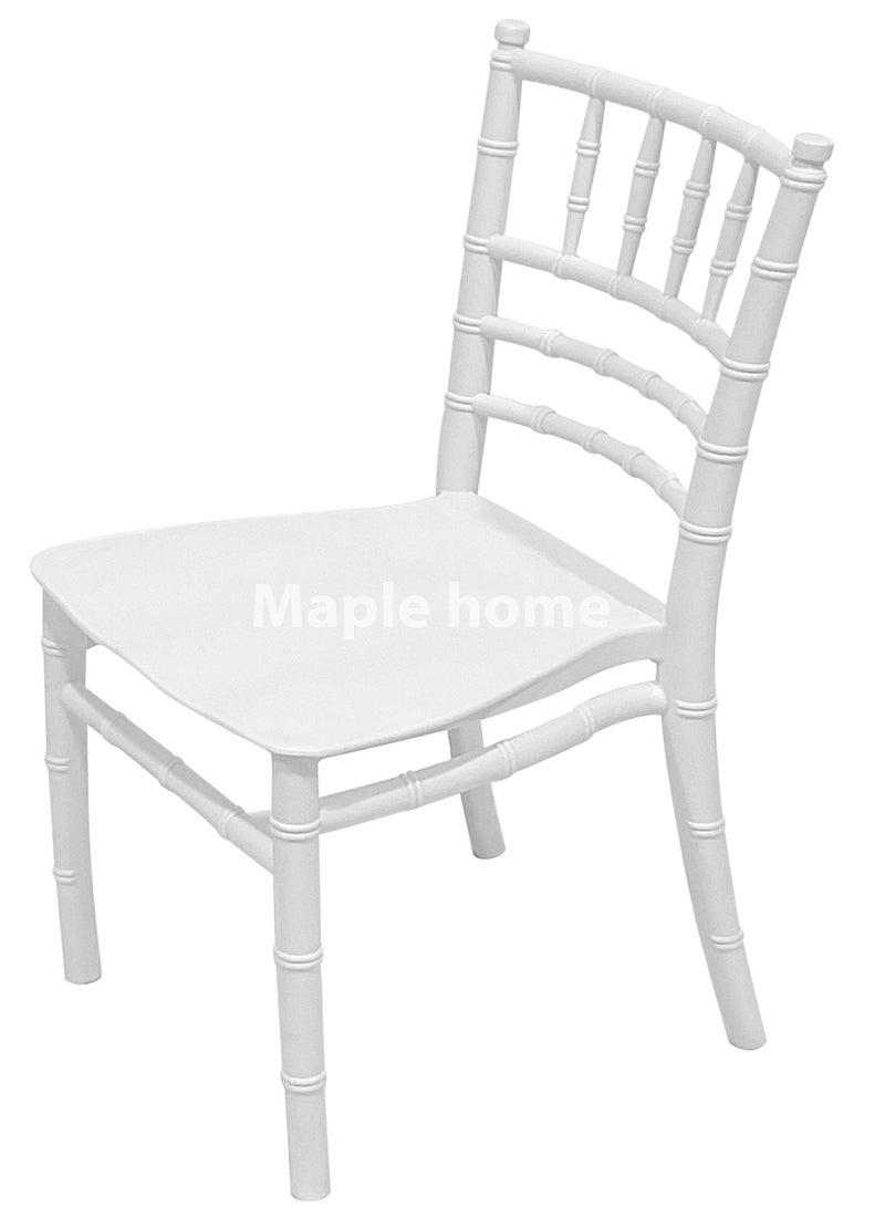 ميبل لديكور المنزل Maple Home Stackable Plastic Children Chair Learning Durable Waterproof Kid-friendly Stool Furniture  - Image 2