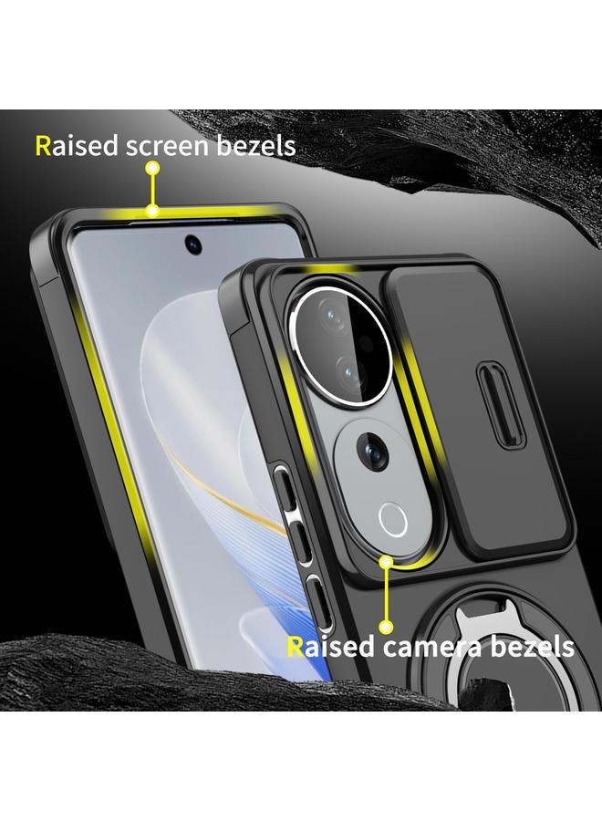 erorex Case For vivo S19 Pro / V40 / V40 Pro Sliding Camshield Ring Holder Phone Case - Image 5