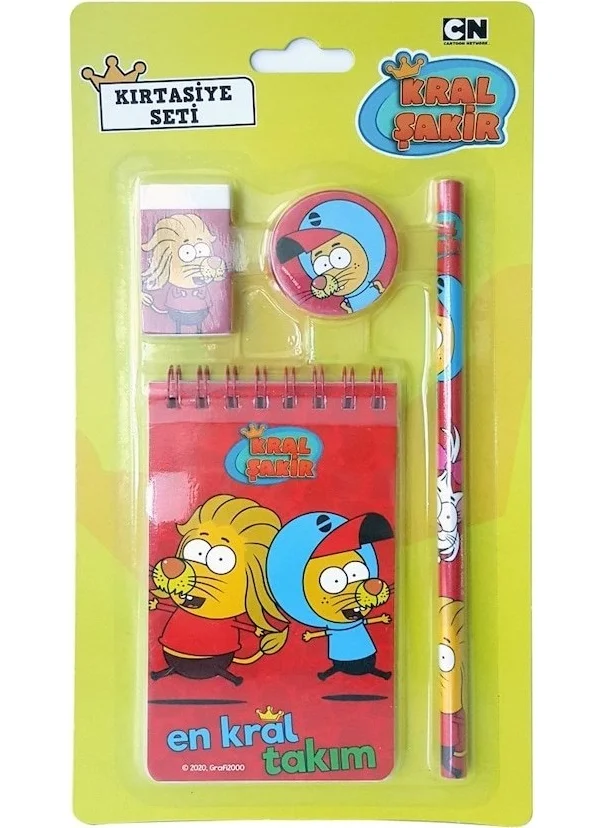 دولفين CN Kral Şakir Stationery Set