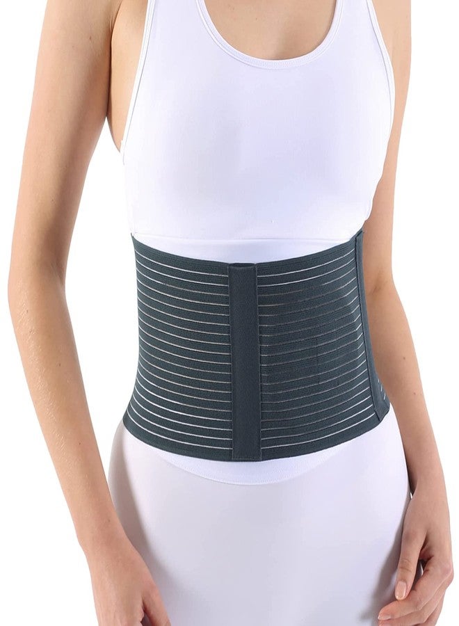 HIRVO Cotton Blend Umbilical Hernia Belt For Women And Men, Naval Hernia Support Binder With Detachable Compression Pad Universal Size - Image 1