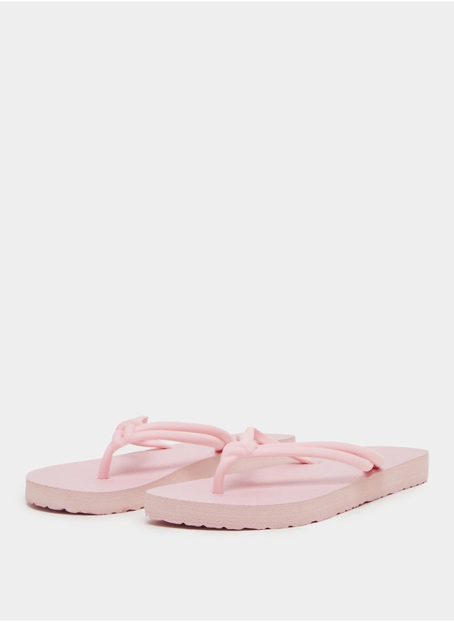Styli Textured Flip Flops  - Image 2