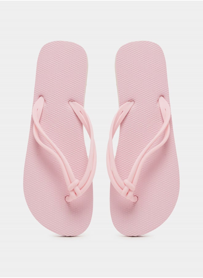 Styli Textured Flip Flops  - Image 5