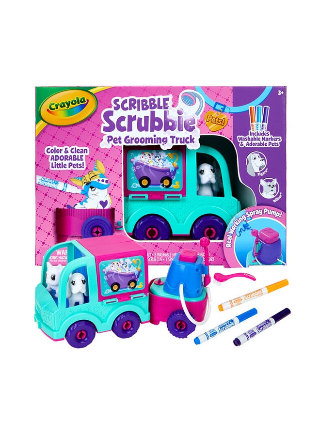 Crayola Scribble Scrubbie Pets Grooming Truck - Image 1