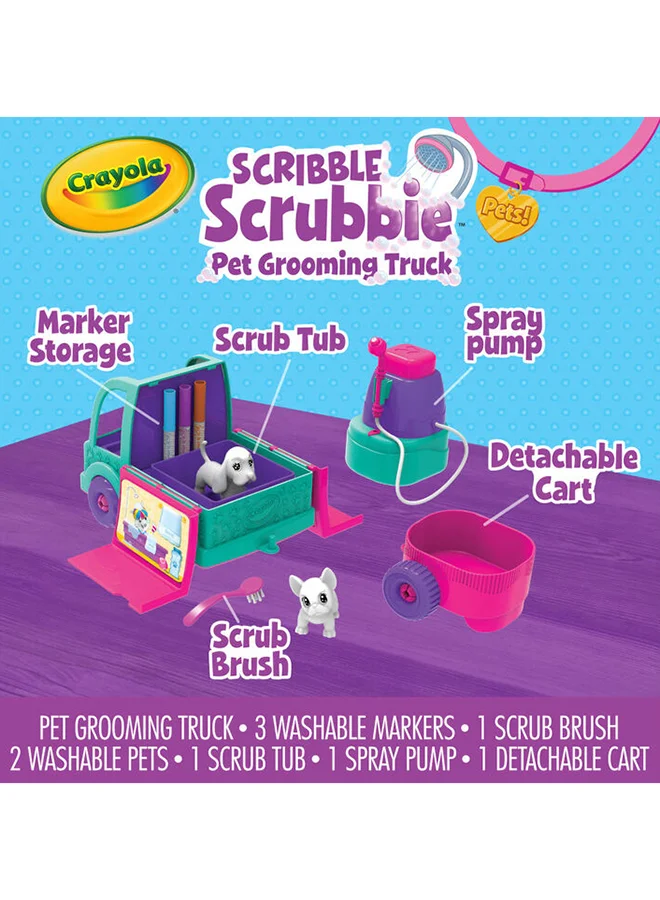 كرايولا Scribble Scrubbie Pets Grooming Truck