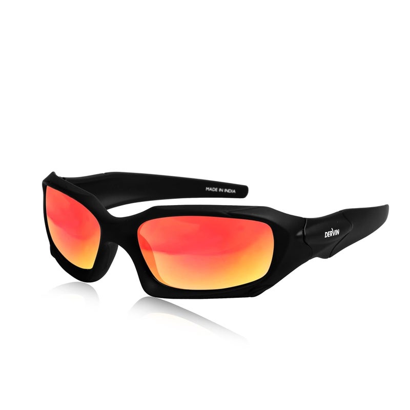 Dervin UV Protected Polarized Sports Sunglasses for Men & Women Driving Cycling Fishing Cricket Sunglasses - Image 1