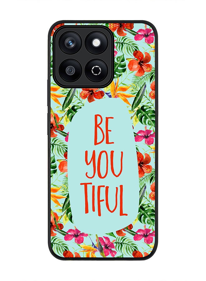 Stylizedd For Honor X7c 4G Case,Slim fit Camera Protection, Shockproof Thin Phone cover  - Be You Tiful - Image 1