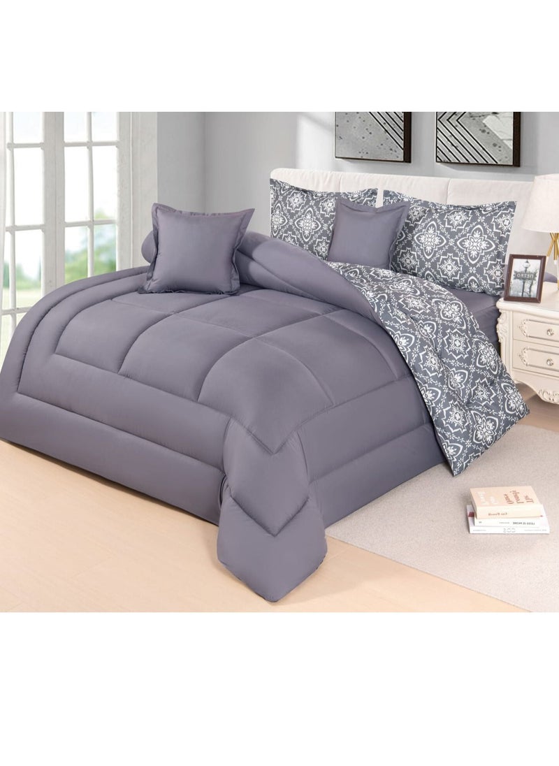 Double-face bed sheet set, durable, 6 pieces, elegant and comfortable, suitable for all seasons |220×240| CM - pzsku/ZE4ED952E9AFED4F7944AZ/45/_/1689449078/e060f592-ebb9-402e-832f-5215f003fa3b