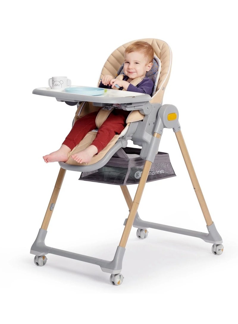 كيندركرافت كرسي عالي للأطفال متعدد الأستخدامات و المهام مع العاب خشبي بيج - 17303 - Image 5