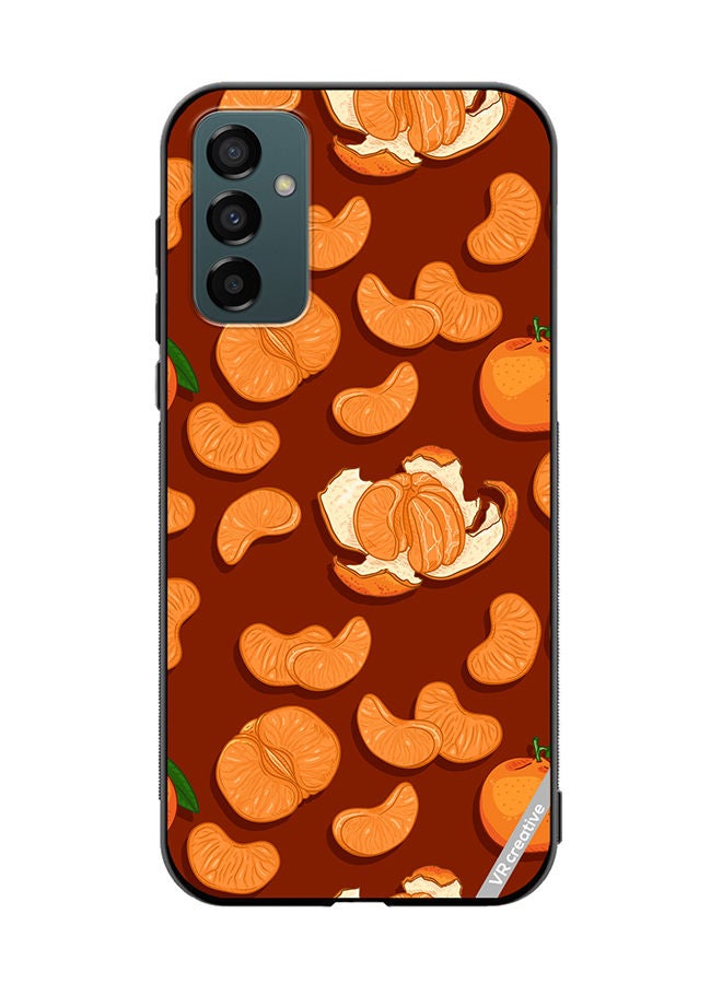 VR CREATIVE Protective Case Cover For Samsung Galaxy F23 Tangerines Design Multicolour - Image 1