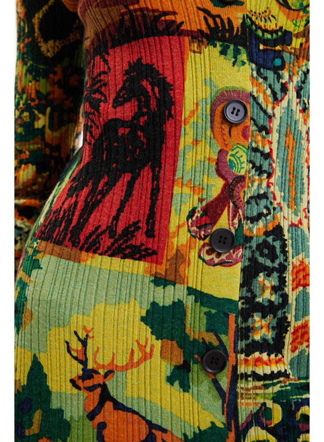 DESIGUAL فستان ميدي من إم كريستيان لاكروا  - Image 5