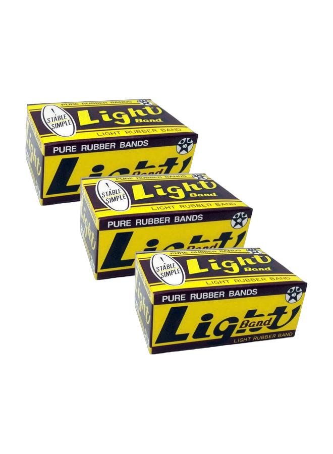 Kutswa Pure Light Rubber Bands Pack of 3 - Image 1