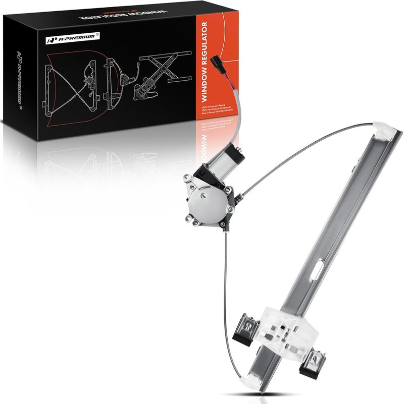 A-Premium Power Electric Window Regulator with Motor for Ford F-150 2004-2014 Rear Left Driver Side - Image 1