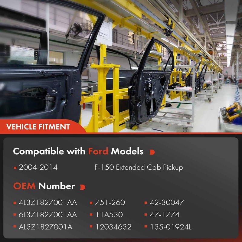 A-Premium Power Electric Window Regulator with Motor for Ford F-150 2004-2014 Rear Left Driver Side - Image 3