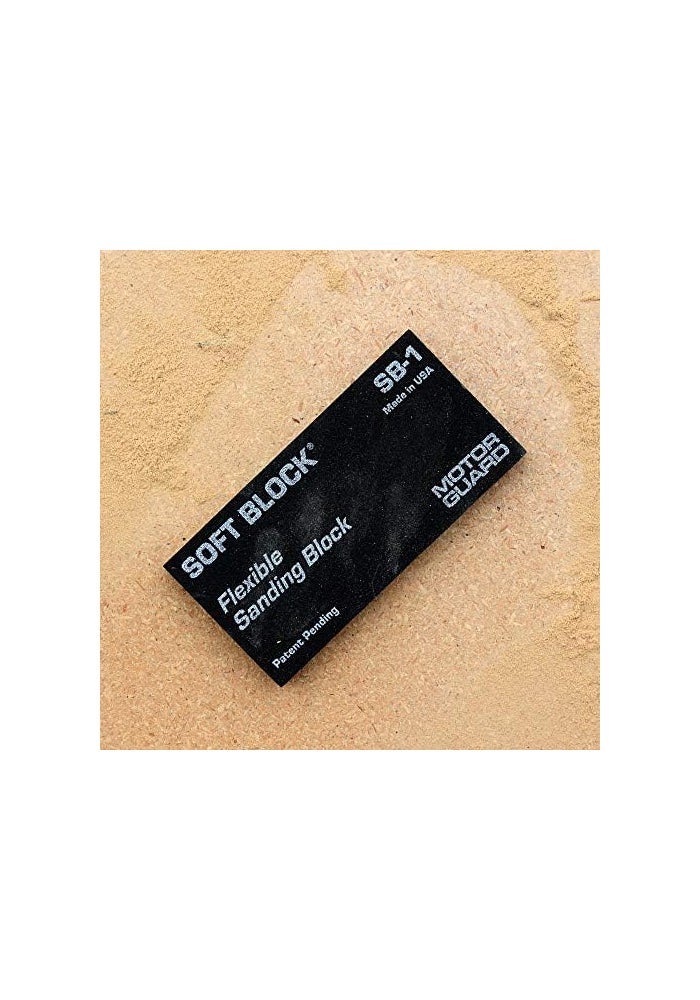 Motor Guard SB-1 Soft Block Flexible Sanding Block - Dual-Sided for Aggressive and Color Sanding - Image 5