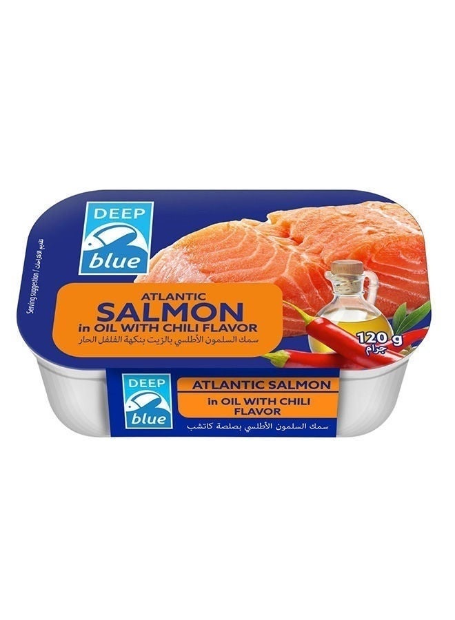 Salmon In Chili Oil, Latvia