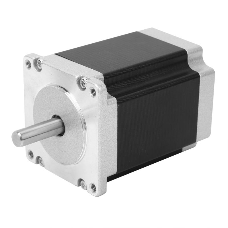 Stepper Motor: 6.35mm & 8mm Shaft Options, Pure Copper Wires Corrosion Resistance - 4-Pin Effortless Connectivity, High-Durability Motor for 3D Printing, Surveillance, Medical & Industrial Machinery - Image 1