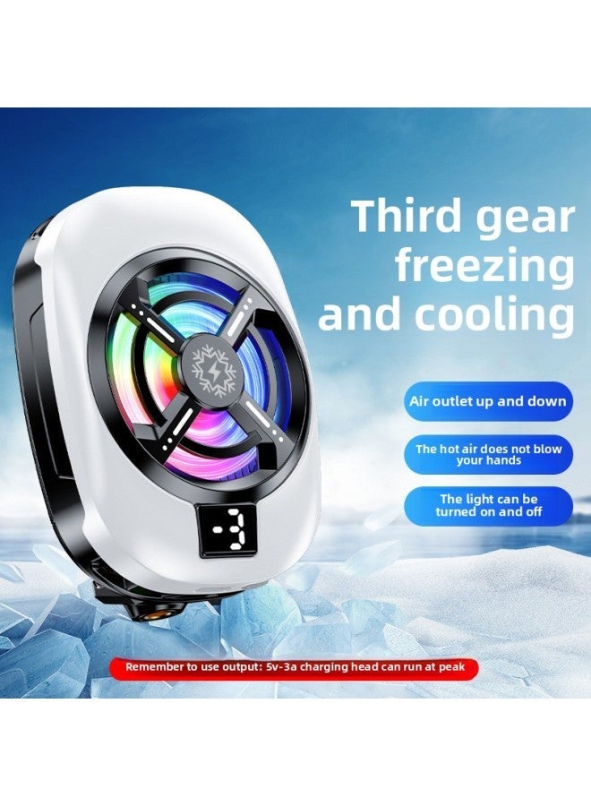 2025 TL16 Mobile Phone Radiator Back Clip Semiconductor Icing Refrigeration Live Broadcast Artifact Cooling Refrigerator-Color:【tl16】ice Style  - Image 5