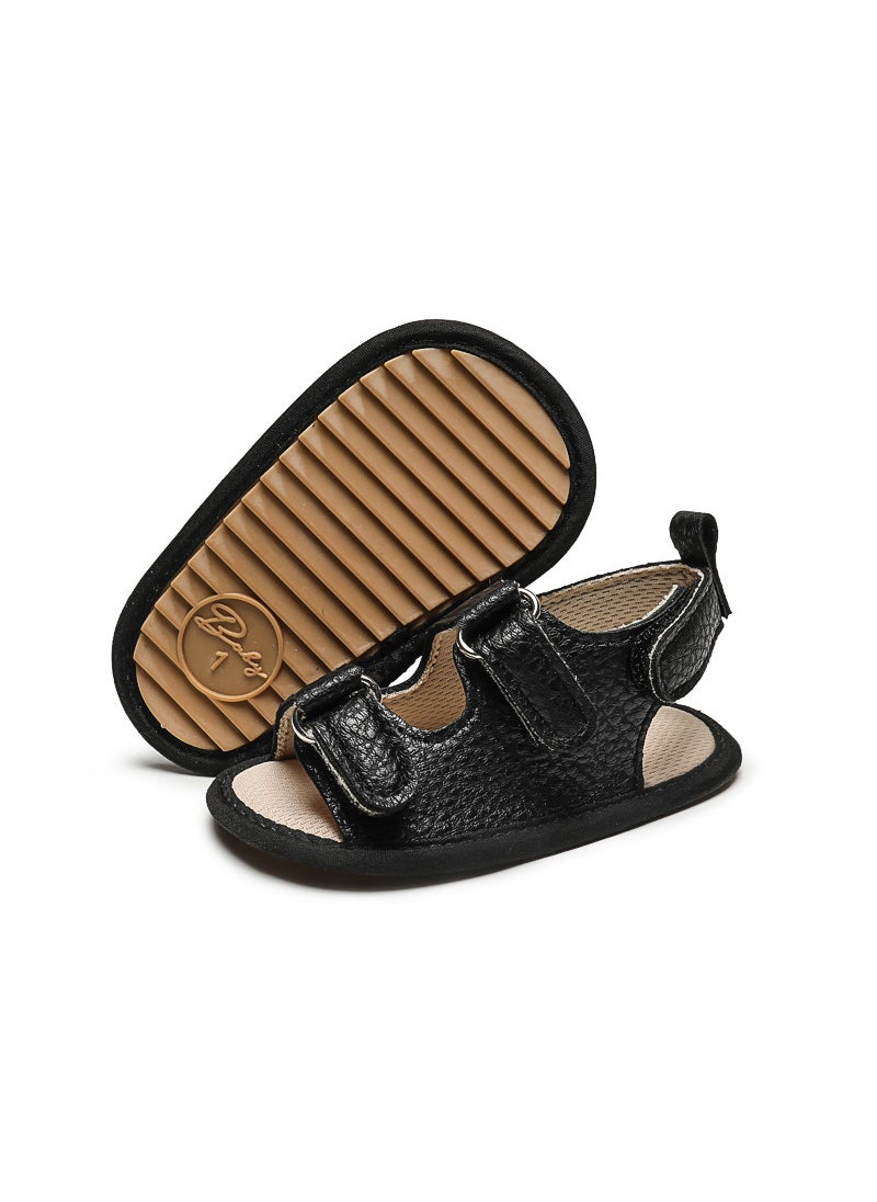 Generic Summer Unisex Baby Anti-Slip Shoes Black 