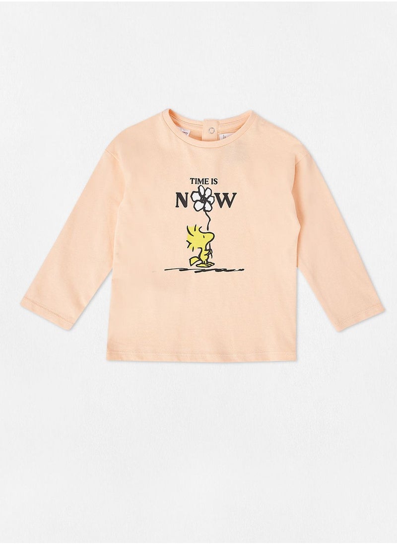 MANGO - Infant Snoopy T-Shirt - Image 1