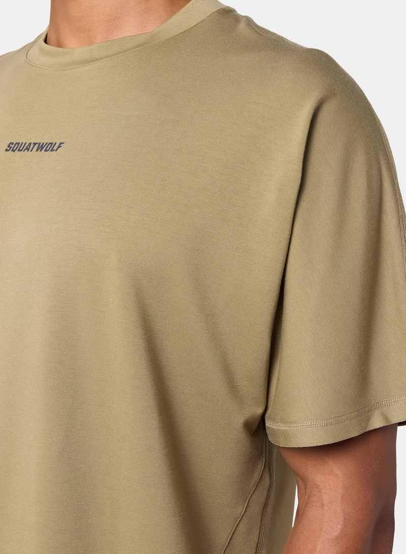 SQUATWOLF Oversized Pump Cover T-Shirt