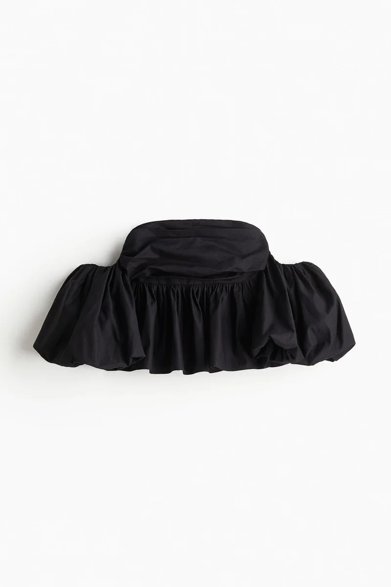 H&M Off-The-Shoulder Peplum Blouse
