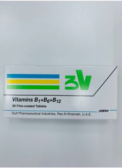 3V Vitamins Film Coated Tablets 20's pack