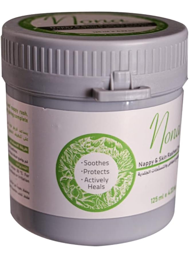 افاميد كريم نونا لعلاج طفح الحفاضات والجلد، كريم طبيعي لعلاج طفح الحفاضات، 125 مل - Image 3