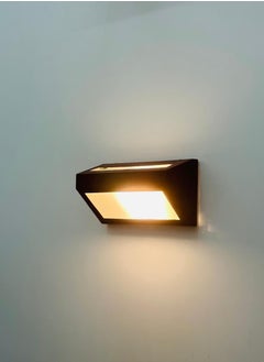 ماركة غير محددة ابليك جداري اطار نحاسي تثبيت على الحائط الخارجي قاعدة اللمبه E27 مقاس 27*15 سم  - Image 5